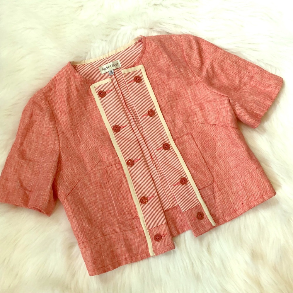 Andre Oliver Linen Jacket